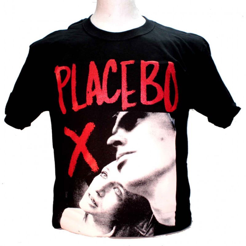 Placebo Brian Molko Square Punk Rock Metal Band T shirt